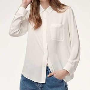 Aritzia Sunday Best Montana Shirt White​​